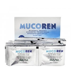 Для сыра микробиальная закваска Mucoren (1 гр на 100 л молока), саше 1 гр