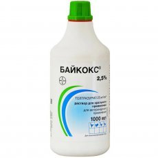 Байкокс 2,5% - от кокцидиоза у птиц, 1 л