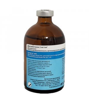 Дексаметазон 2 мг/см3 глюкокортикостероид, 100 мл