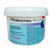 Левомицетин таблетки - антимикробное действие (100 шт., 500 шт.)