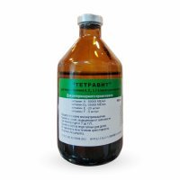 Тетравит инъекц. комплекс витаминов A, D₃, Е, F в масле, 100 мл