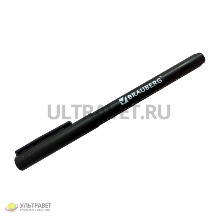 Маркер для бирок Brauberg® перманентный (нестираемый), чёрный купить ...