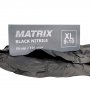 Перчатки нитриловые медицинские Matrix одноразовые чёрные