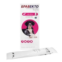 Бравекто Спот Он раствор 1400 мг (для собак >40-50 кг)