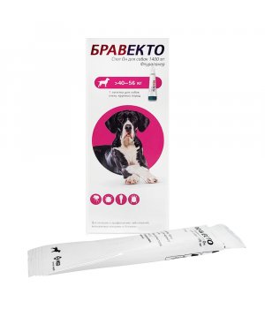Бравекто Спот Он раствор 1400 мг (для собак >40-50 кг)