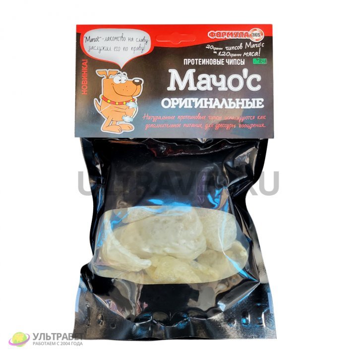Протеиновые чипсы Мачо'c оригинальные для собак купить - 97 руб.