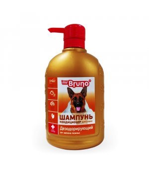 Шампунь-кондиционер mrBruno для собак от запаха псины, 350 мл