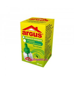 Дополнительный флакон-жидкость Argus защита от комаров, 30 мл